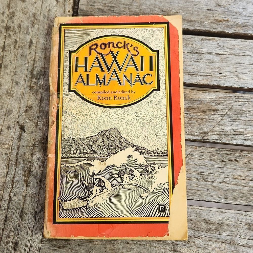 Roncks 1984 Hawaii Almanac Kolowalu Book